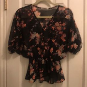 Beautiful floral blouse